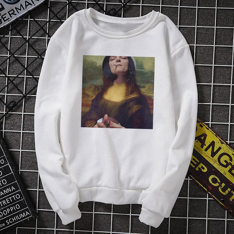 2614 Van Gogh Is In Love Женская бархатная модная повседневная толстовка с длинными рукавами с забавным принтом Толстовка Kawaii одежда - Цвет: 2614
