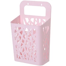 Корзина для грязной одежды настенная корзина для белья домашняя корзина для хранения белья штамповка-розовый