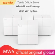 

Tenda MW6(Mesh3) Whole Home Mesh WiFi System NOVA Router and Repeater Wireless Roteador APP Remote Manage Global Version