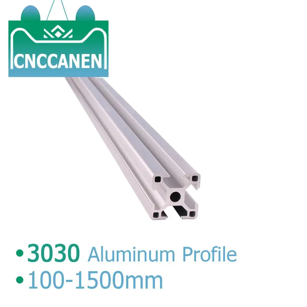 3030 Aluminium profilextrusion Europische Norm 20X20 lineares Schienenprofil DE 