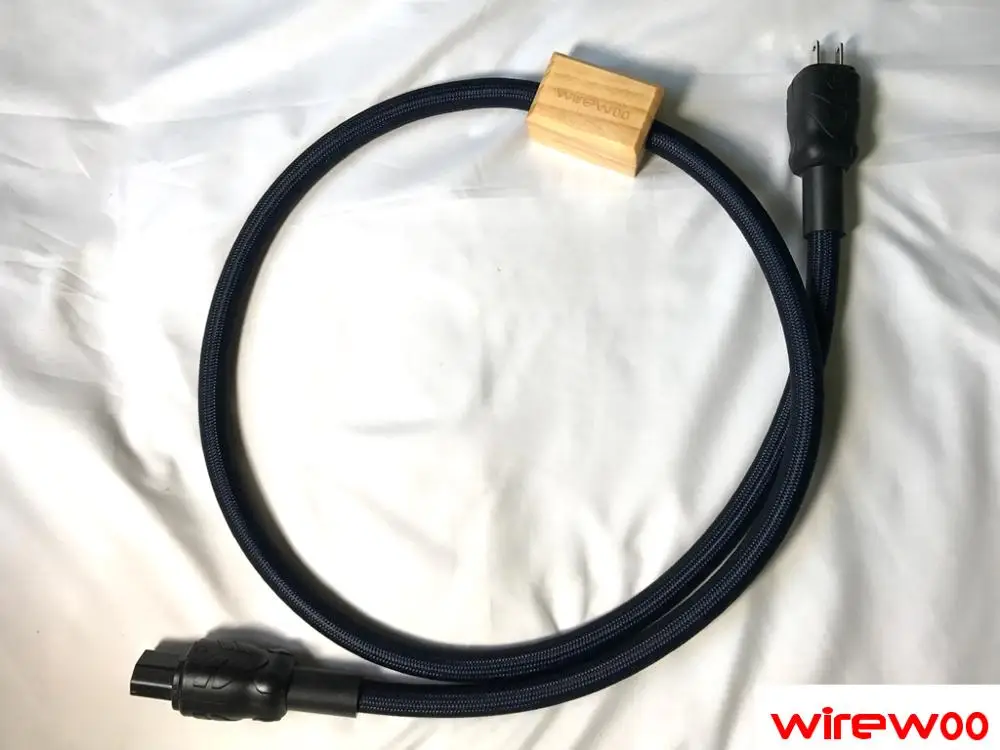 Wirewoo 411 나노 실버 전원 케이블, 카드 3455R
