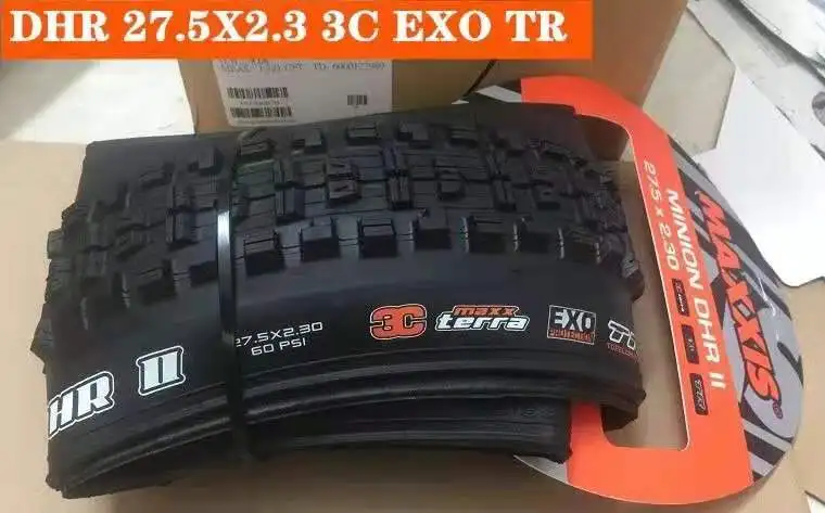 Maxxis DHR 3CT EXO(29*2.4//27.5*2.4)WT一本 Maxxis Minion DHR2 3C EXO TR WT Mountain Bike Tire - 27.5 x
