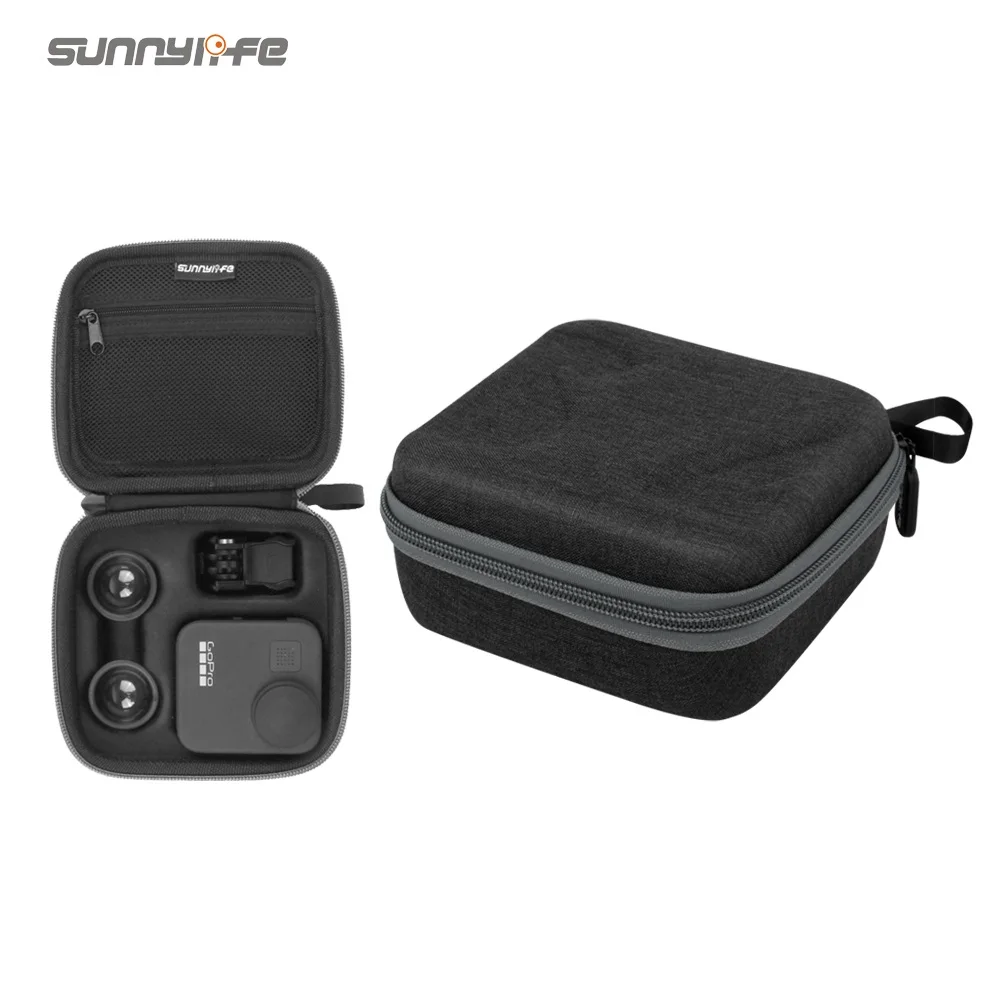 Sunnylife Портативный чехол для переноски сумка для хранения для GoPro MAX аксессуары для экшн-камеры