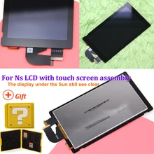 Pantalla LCD n-switch para Nintendo Switch NS, montaje completo de la pantalla táctil, buena transmisión de luz