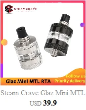 Geekvape Zeus X RTA 4,5 мл емкость бака с 810 делриновый дрип-тип электронная сигарета распылитель обновление zeus dual/AMMIT MTL