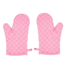 2 шт. кухонные перчатки для духовки термостойкие рукавицы для микроволновой печи перчатки для приготовления пищи и выпечки для домашнего ресторана кухонные аксессуары