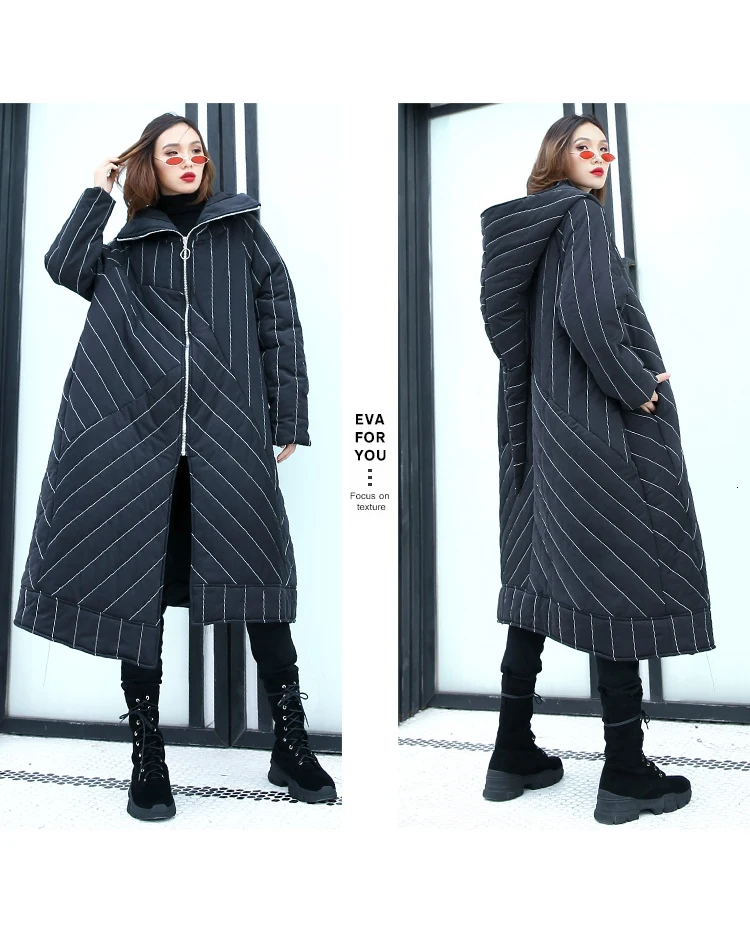 SuperAen/ г. Новые теплые парки женские зимние свободные хлопковые женские парки большого размера с капюшоном Пальто Толстая Женская одежда