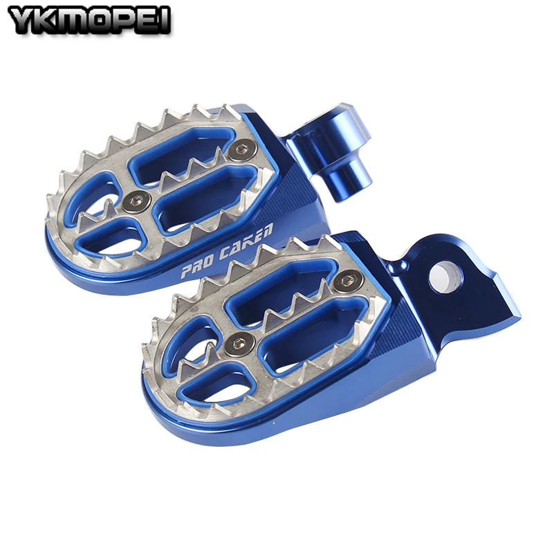IL 6tblMotorcycle CNC Foot Pegs Rests Footrest Footpeg Pedals For Yamaha Yz 85 125 250 Yz250f Yz42 I.1416420939 - Foto 8