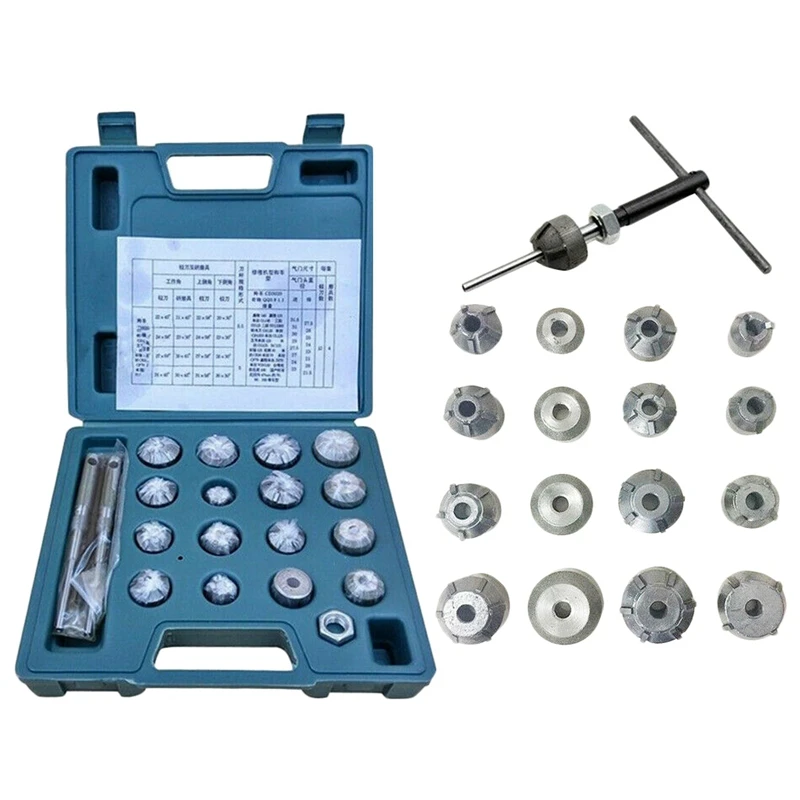 

Universal Valve Seat Reamer Motorcycle Repair Cutter Valve Tool Set Fit for Honda Suzuki