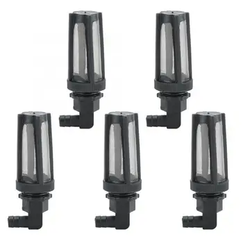 

5PCs Pump Inlet Filter Unit with Curved Port CPU Cooler Accessory for Desktop PC Kits Sale