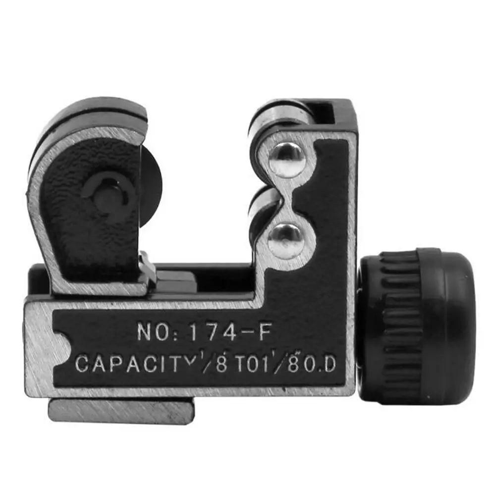

Mini Pipe Cutter Adjustable Hose Tubing Cutter Copper Cutting Tool Plumbing Shear for 3-28mm Brass Copper Aluminum Plastic Pipes