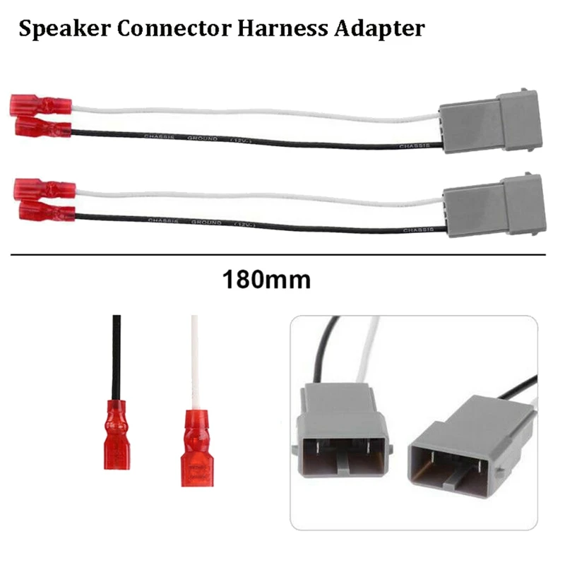 

4X 72-7800 Car Speaker Connector Harness Adapter for Honda Accord Civic CRV Acura CL TL MDX and More
