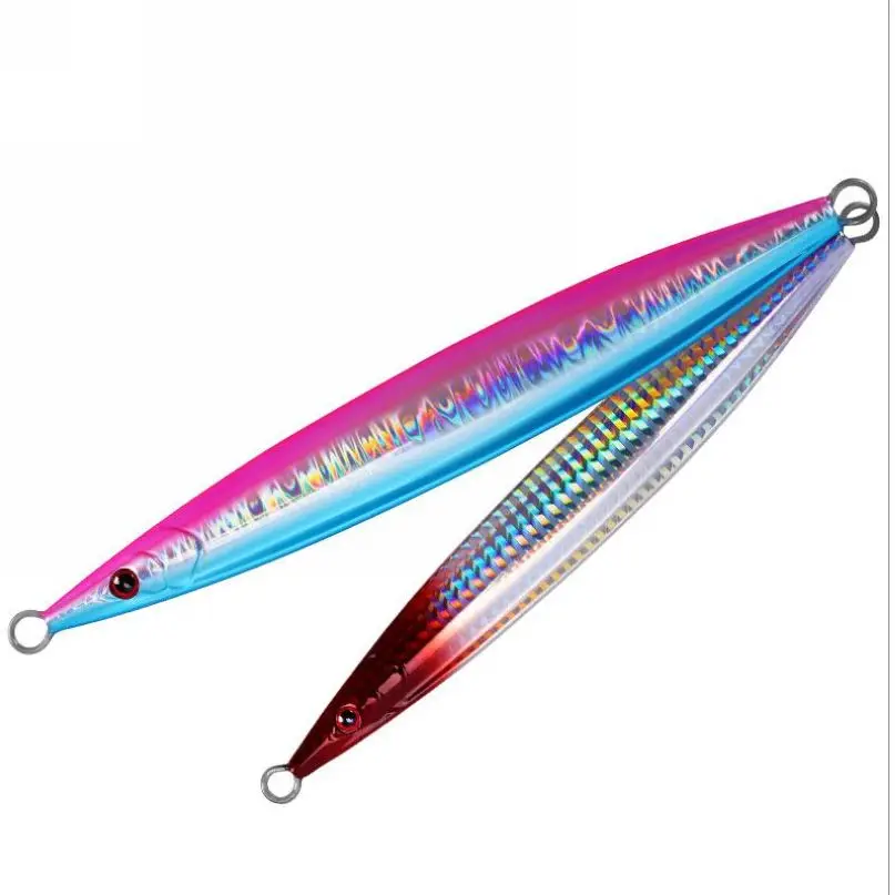 TSURINOYA 2PCS  SLOW JIG M&F 110g 130g 165g 200g Saltwater Hard Fishing Lure 6 Colors Metal Baits For Sea Fishing