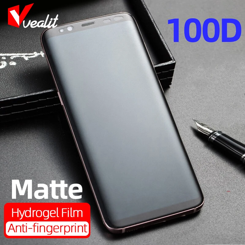 1-3 шт. матовая Гидрогелевая пленка для Samsung S8 S9 S10 S20 S21 Plus S10e Galaxy Note 20 Ultra 8 9 10 не