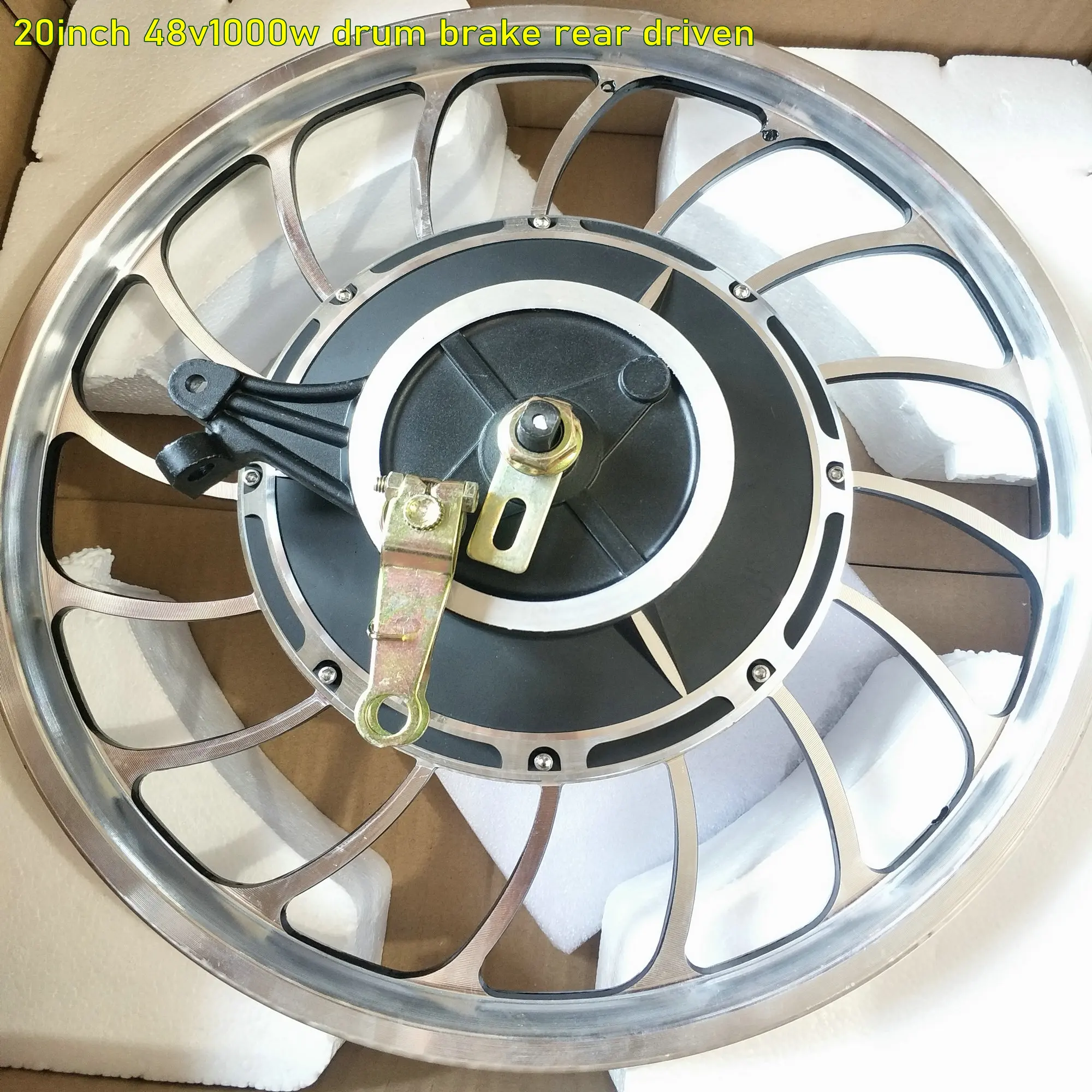 Электрический скутер 36V48V60v72v350w500w1000w 20 дюймов интегрированный двигатель BLDC без