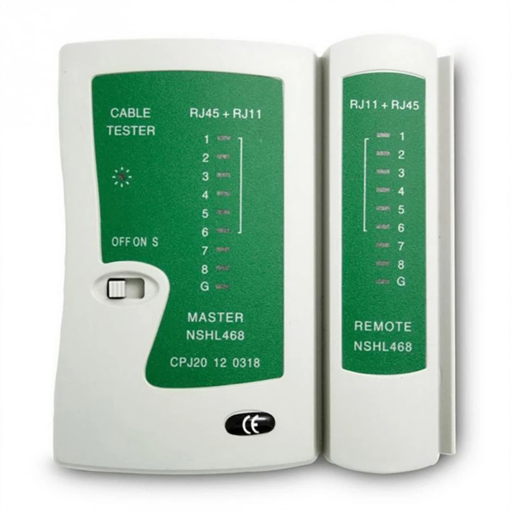 Professionele Netwerk Kabel Tester RJ45 RJ11 RJ12 CAT5 Utp Lan Kabel Tester Detector Remote Test Gereedschap Networking