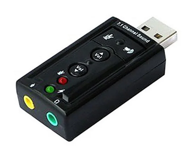 

USB 3D SOUND CARD 7.1 Adapter For Window&MAC OS