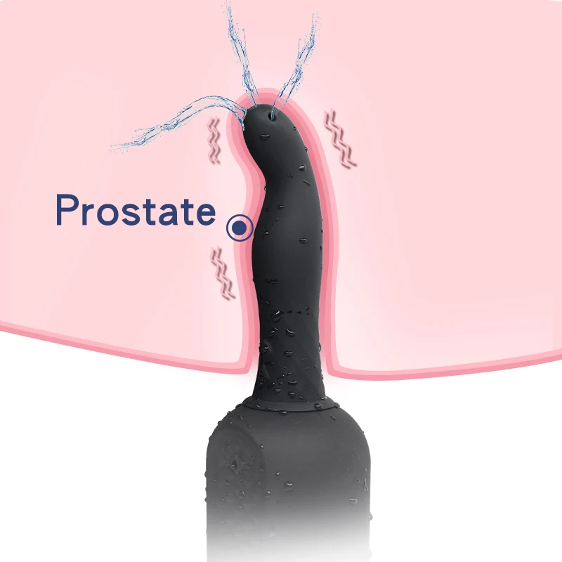 2 IN 1 Anal Vibrator For Men Women Silicone Anal Vaginal Cleaning Prostate Massager G Spot Vibrator Adult sex products 2 IN 1 Anal Vibrator For Men Women Silicone Anal Vaginal Cleaning Prostate Massager G Spot Vibrator Adult sex products