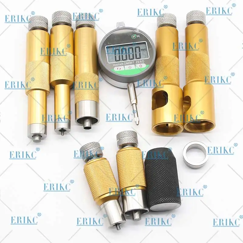 ERIKC Common Rail Nozzle Washer Space Testing Tools Sets E1024007 Injector Gaskets Shims Lift Measure Instrument (2)