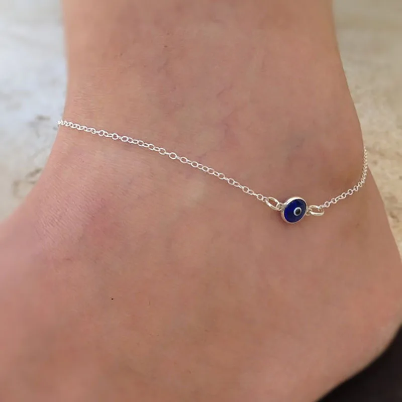 

Accessories Women's Evil Eye Alloy Electroplated Simple Cheap Anklet Women's Europe And America K016