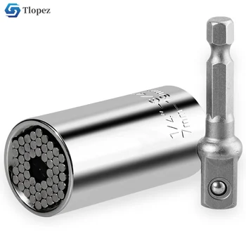 

Magic Spanner Grip Multifunction Universal Ratchet Socket Power Drill Adapter Car Repair Kit Ratchet Wrench Hand Tools