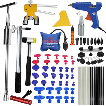 Best Hand Tools For Car Kit Instruments Car Body Repair Kit Dent Puller Removal Dent Lifter Tool Set Suction Cup For Car Dents