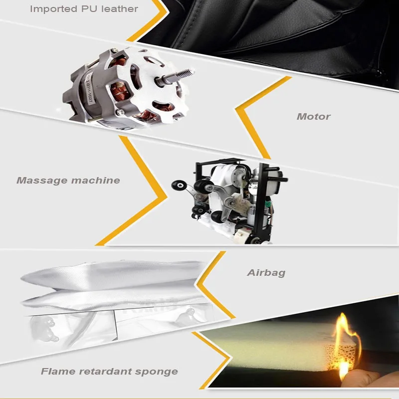 Массажное кресло Бытовая многофункциональная космическая капсула полностью автоматический диван с электроприводом разминающий Массажер