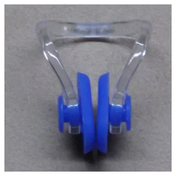 

Transparent Blue + Lifting 2 Rubber Plastic Swimming Nose Clip