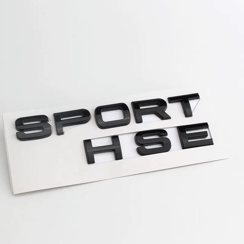 [Высокое качество] Автомобильный Стайлинг ABS 19*7,5 см спортивная эмблема HSE задний багажник значок хвост логотипы автомобиля стикер кузова для RangeRover