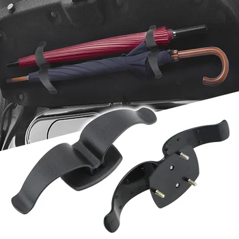 

LEEPEE With Screws Car Trunk Mounting Bracket 1 Pair Auto Fastener & Clip Auto Accessories Umbrella Holder Rack Clip Hook