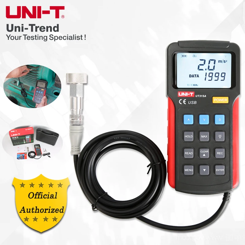 UNI-T UT315A handheld vibration ...
