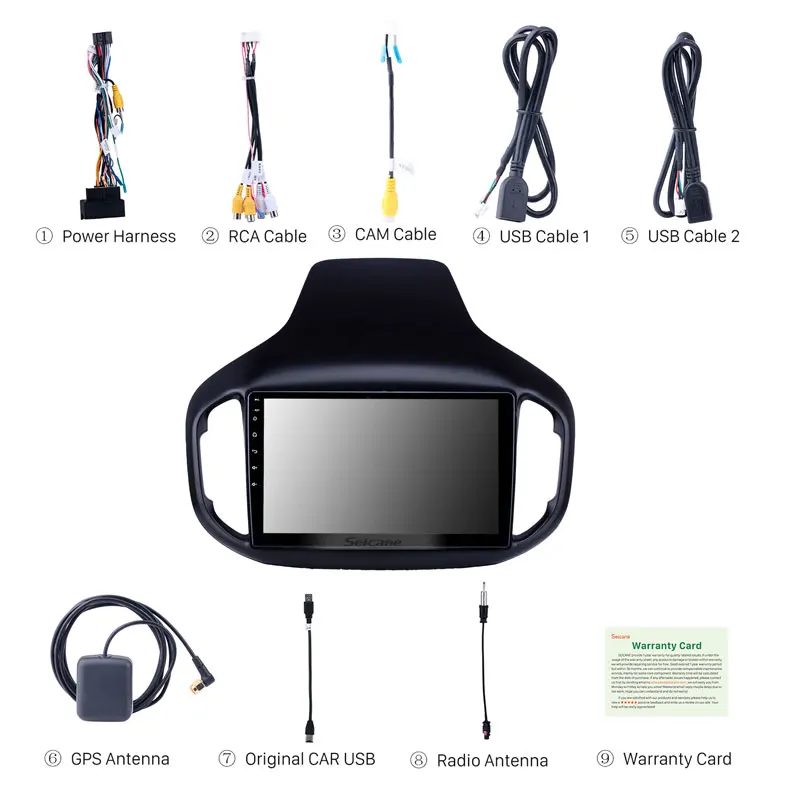 Seicane 10 1 дюймов Android 9 GPS навигация автомобильное радио для Chery Tiggo 7 2016 2018 с HD