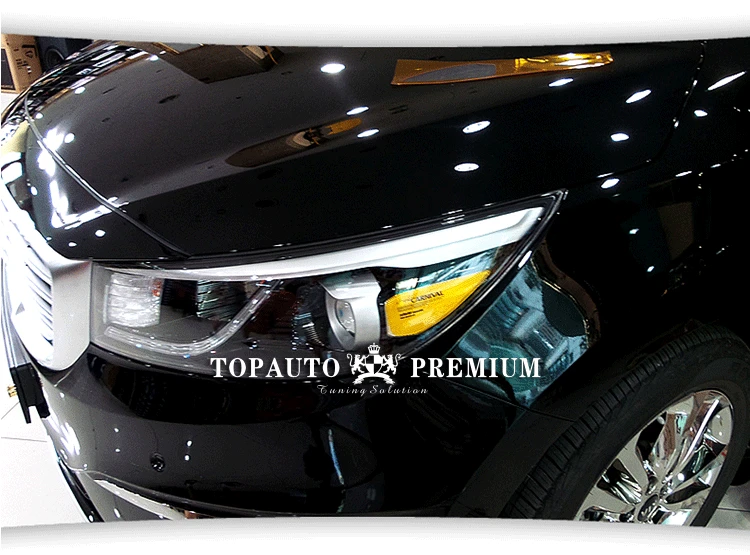 Для KIA Sorento- Наклейка на фару Sorento внешняя наклейка модификации 2шт