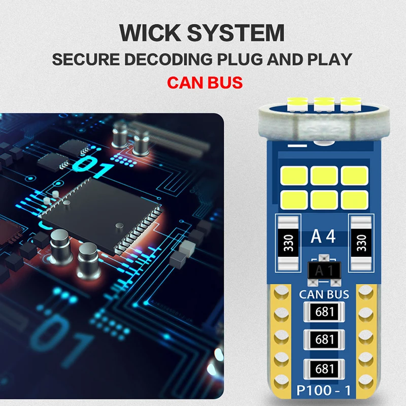 W5W T10 Led  Canbus 2835 16LED ڵ led ڵ   Ʈ,  ̵ Ǳ  ڵ ȣ Ʈ, 10 