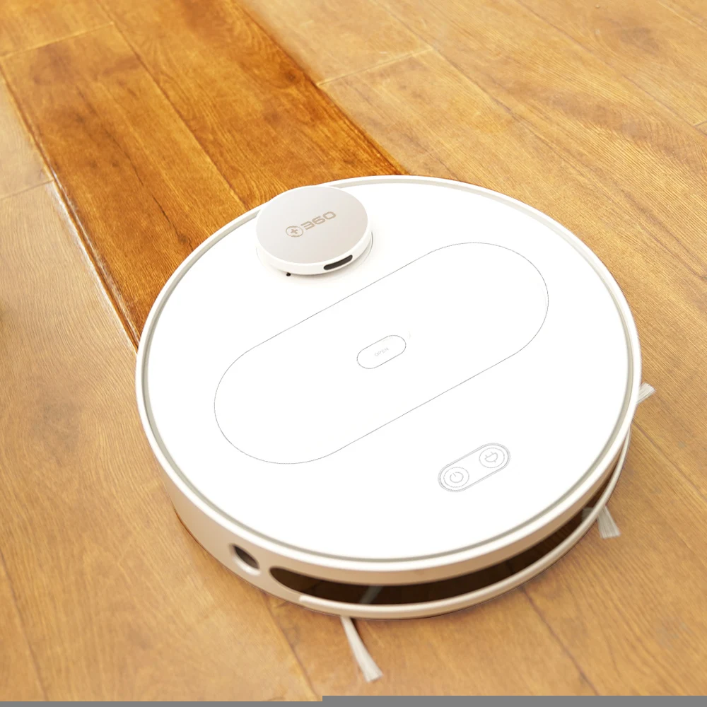 360 S6 Robot Vacuum Cleaner For Home through mobile phone Cleaning Sweeping Wash Mop Sterilize Laser LDS Smart Planned Wifi