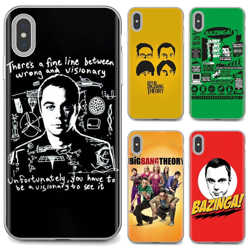 Bazinga The Big Bang Theory TV For Samsung Galaxy A10 A40 A50 A70 A3 A5 A7 A9 A8 A6 Plus 2018 2015 2016 2017 Soft TPU Phone Case | Мобильные