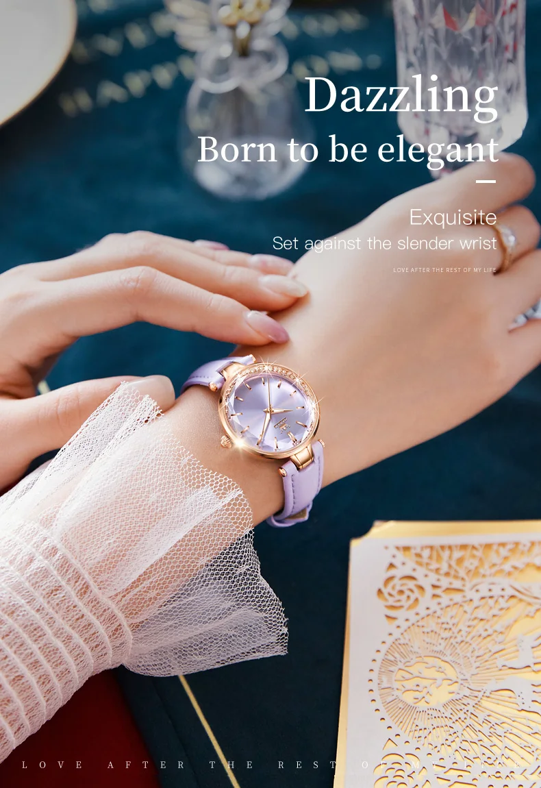 OLEVS 6645 Women Quartz Watch description image