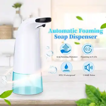 

Portable Automatic Foam Soap Dispenser Non-Touch Infrared Sensor Hand Washing Liquid Soap Machine Touchless Sanitizer Washer