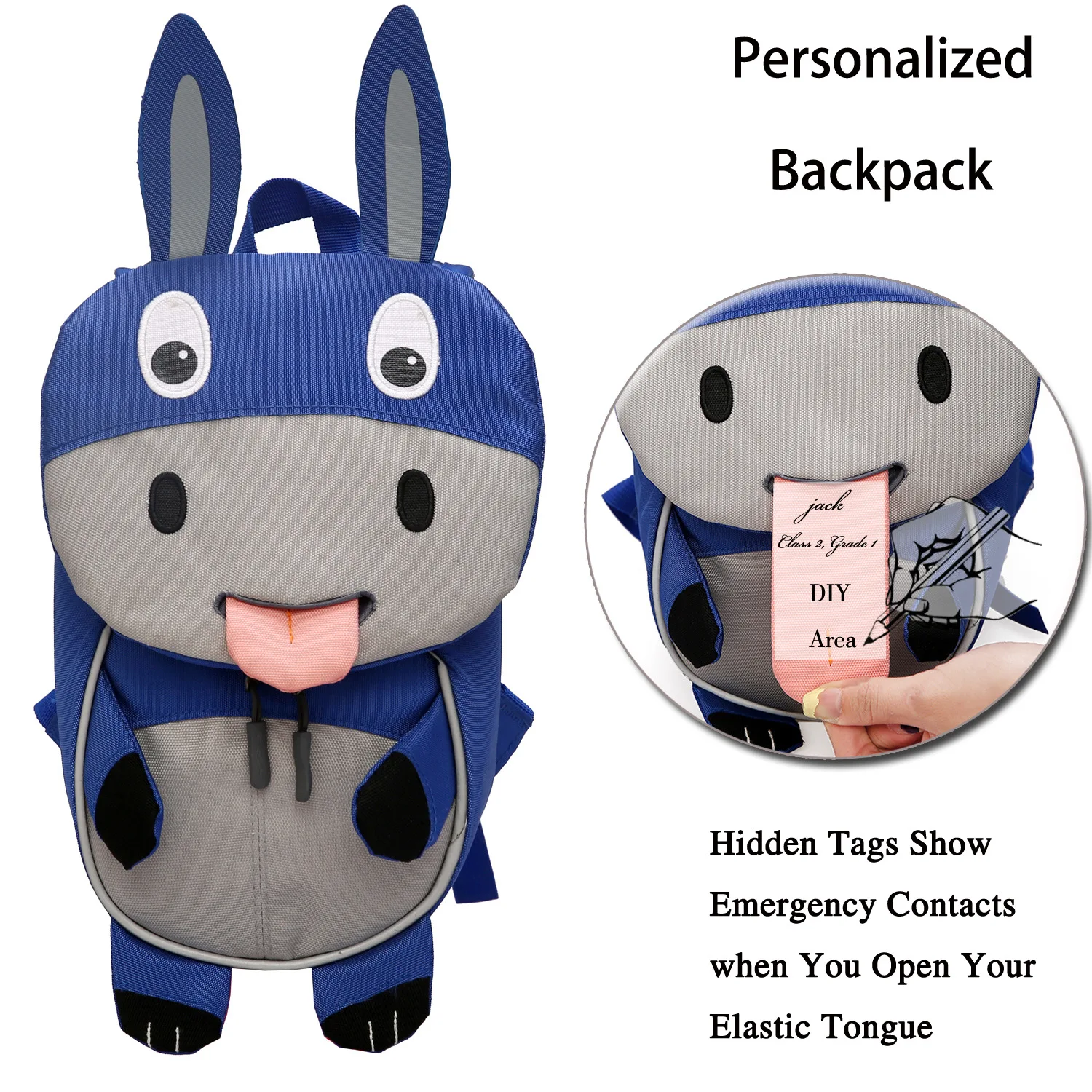 

A Generation of Fat Young STUDENT'S Backpack Cartoon Cute Children's School Bag Waterproof Burden Relieving Kindergarten School