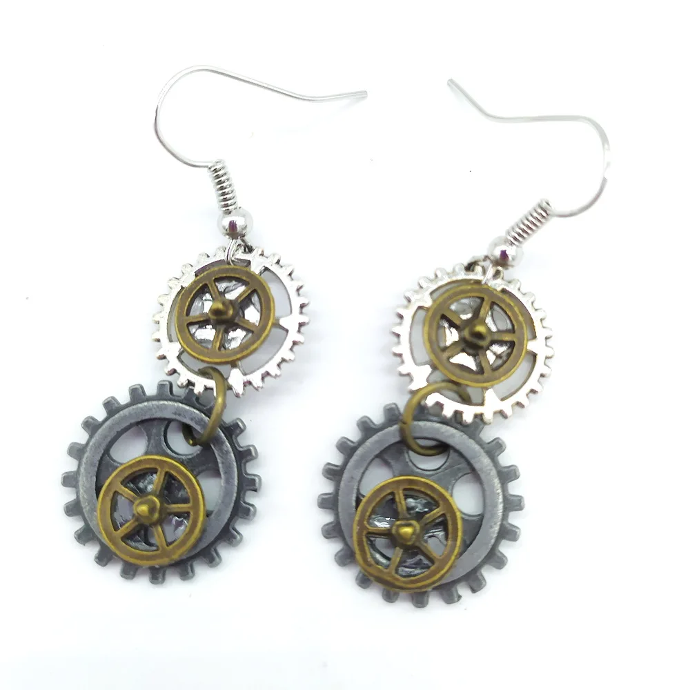 gears earring 49