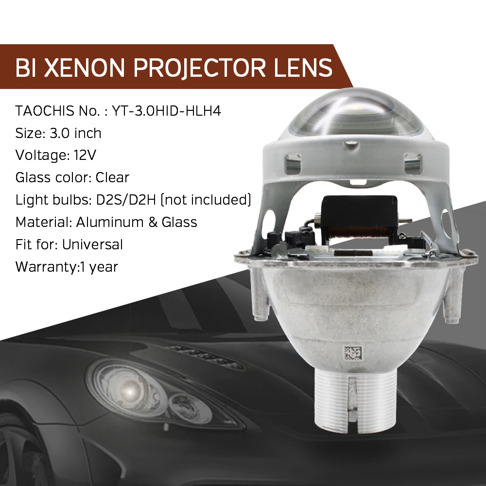 Автомобильная фара головного света TAOCHIS 3 0 дюйма линзы проектора Bi xenon замена 3R G5