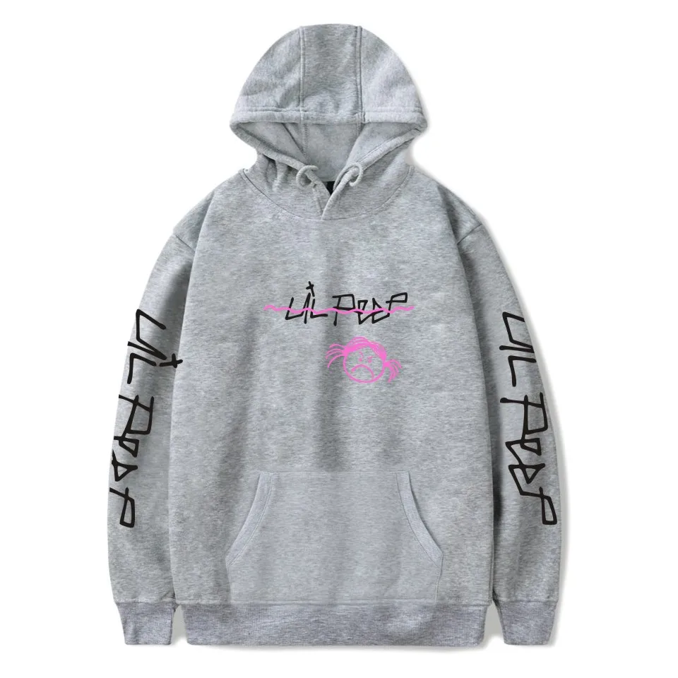 

Lil Peep Hoodies Men Women Sweatshirts Autumn Long Sleeve Hooded Harajuku Hip Hop Casual Hoodie Hot boys girls gray pullovers