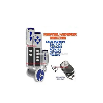 

2pcs For EA433 replacement remote control 433,92Mhz Rolling code garage remote