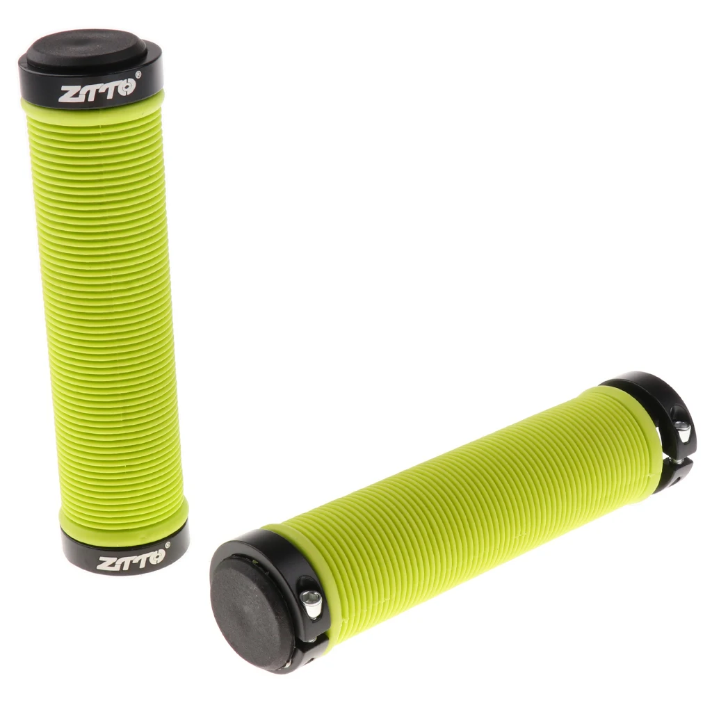 Rubber Grip Handle Handlebar Grips Colorful Anti-skid Child Children Kids Bike Bicycle Tricycle Skateboard Scooter