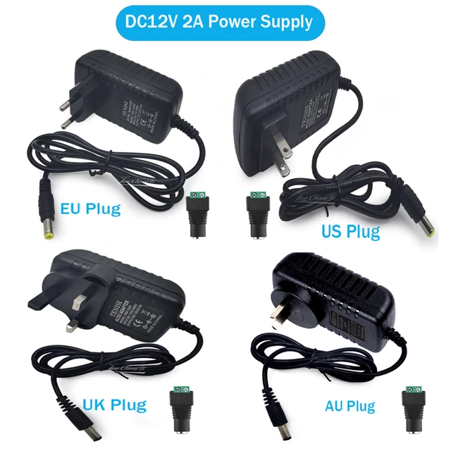 Ac Power Adapter 12v Dc 24w Switching Transformer Charger - 24w Power Converter - Aliexpress