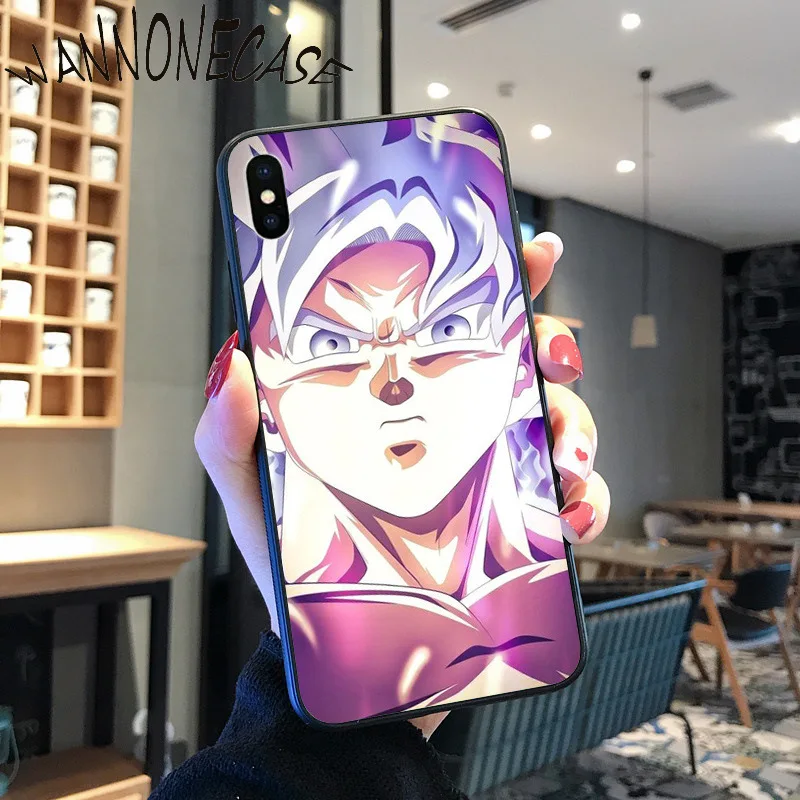 Dragon Ball Z GT Super Goku DIY Dicat Ponsel Case untuk iPhone 8 7 6 6S Plus X XS MAX 5 5S SE XR 11 11pro Promax Ponsel