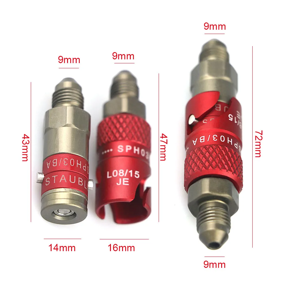 Motorcycle Fuel Line Quickdisconnect Fittings Oil Hose Quick Removal