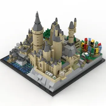 

BuildMoc Mini Lepinin 16007 25280 Moive Toys Magic Castle Compatible Hogwart's Castle Epic Building Blocks Christmas Gifts Toys