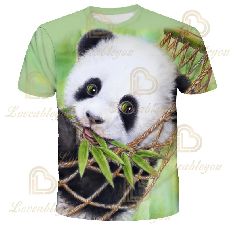 The Mountain Kids Panda Collage T-Shirt 