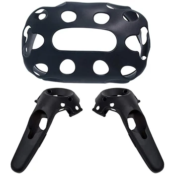 

Silicone Headset Cover Controller Handle Protective Case Skin for HTC VIVE PRO VR Accessories Kit